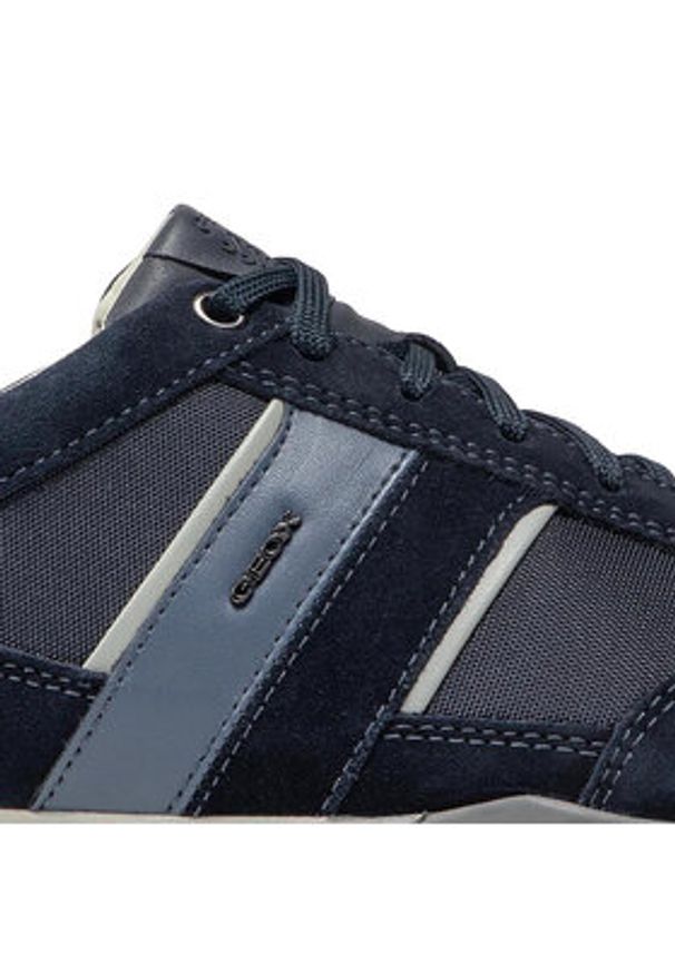 Geox Sneakersy U Wells C U52T5C 02211 C4021 Granatowy. Kolor: niebieski. Materiał: materiał