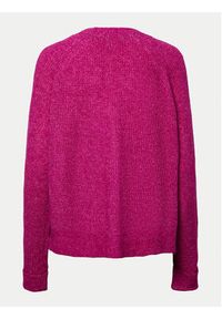 Pieces Kardigan Ellen 17150955 Różowy Regular Fit. Kolor: różowy. Materiał: syntetyk #7