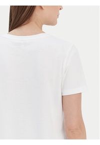TOMMY HILFIGER - Tommy Hilfiger T-Shirt Heritage C-Nk WW0WW31999 Biały Regular Fit. Kolor: biały. Materiał: bawełna #3