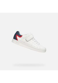 Geox - Buty GEOX J ECLYPER B. Biały. Kolor: niebieski, biały, wielokolorowy. Materiał: syntetyk, tkanina. Sport: turystyka piesza