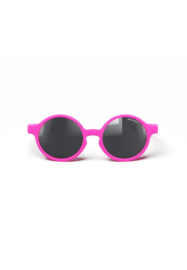 Okulary dla dzieci JULBO WALKER różowy fluo Cat 3 Spectron. Kolor: różowy
