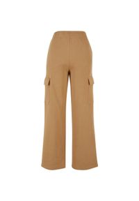 Urban Classics - Lekkie Spodnie Dresowe Dla Kobiet. Kolor: beżowy. Materiał: dresówka. Długość: długie #1