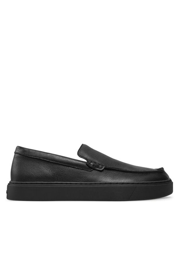 Calvin Klein Półbuty Moccasin Lth HM0HM01793 Czarny. Kolor: czarny. Materiał: skóra