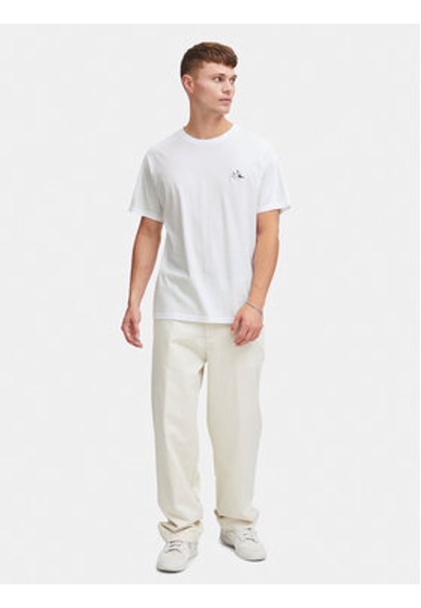 !SOLID - Solid T-Shirt Ilias 21108139 Biały Regular Fit. Kolor: biały. Materiał: bawełna