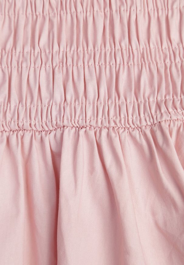 Born2be - Różowa Marszczona Sukienka Bez Rękawów z Obniżoną Linią Talii Natirea. Okazja: na co dzień. Kolor: różowy. Długość rękawa: bez rękawów. Typ sukienki: proste. Styl: casual, elegancki