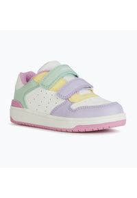 Buty juniorskie Geox Washiba. Kolor: biały
