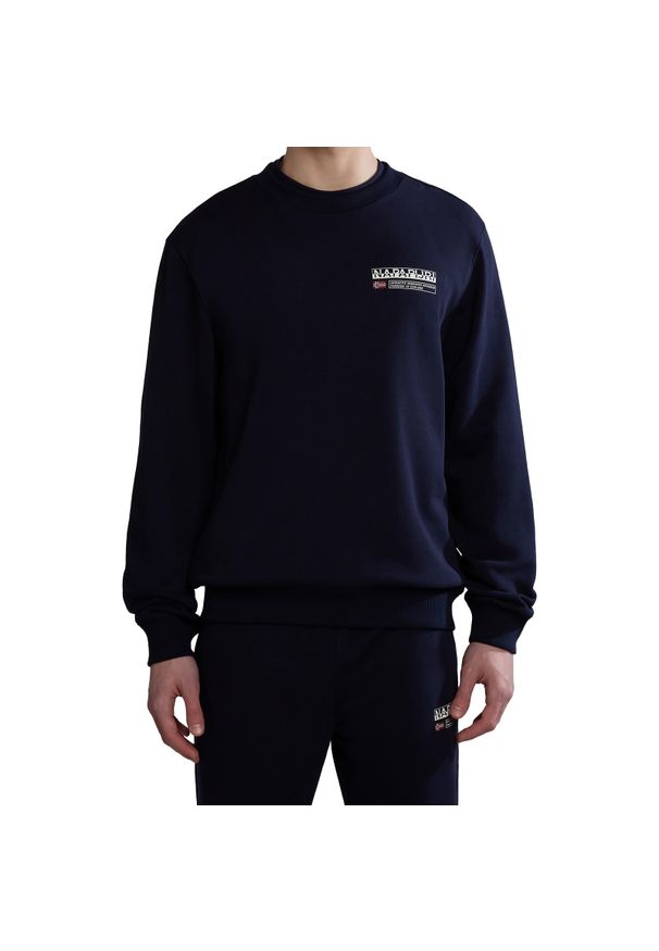 Bluza męska Napapijri B-Kasba C. Kolor: niebieski. Styl: sportowy