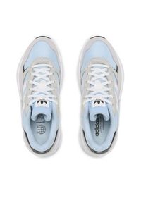 Adidas - adidas Originals Buty Retropy Adisuper W HQ1837 Niebieski. Kolor: szary. Materiał: skóra #4