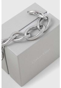 Calvin Klein bransoletka damska. Kolor: srebrny #2