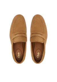 Clarks Półbuty Aldwin Step 26186450 Brązowy. Kolor: brązowy. Materiał: zamsz, skóra #2