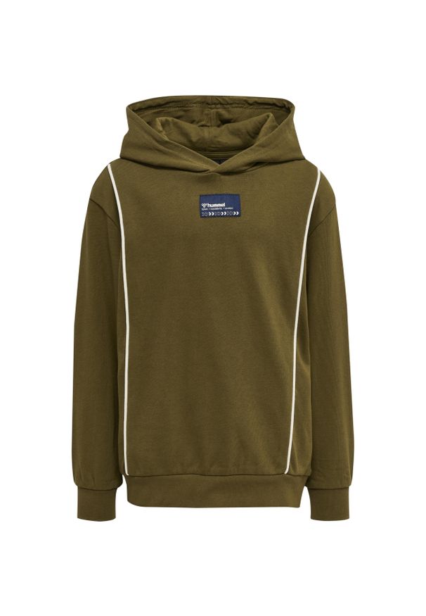 Bluza z kapturem dla dzieci Hummel Ditmer. Typ kołnierza: kaptur. Kolor: wielokolorowy, zielony, brązowy