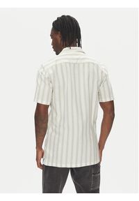Lindbergh Koszula 30-203321 Beżowy Relaxed Fit. Kolor: beżowy. Materiał: bawełna