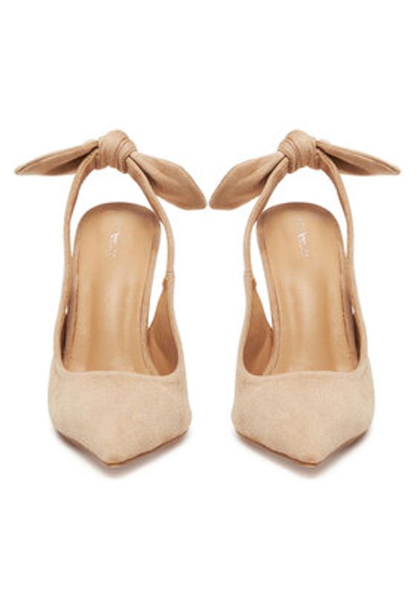 DeeZee Szpilki YUC1996-P-B1G Beżowy. Kolor: beżowy. Materiał: materiał. Obcas: na szpilce