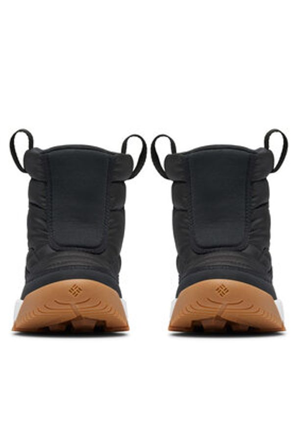 columbia - Columbia Śniegowce Youth Snowtrot Mid 2078911 Czarny. Kolor: czarny. Materiał: materiał