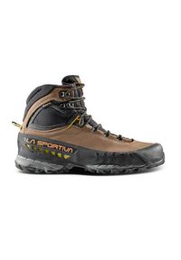 LA SPORTIVA - Buty trekkingowe męskie La Sportiva 5 Gtx Nubuckleder. Wysokość cholewki: za kostkę. Kolor: brązowy, wielokolorowy. Materiał: skóra, materiał. Szerokość cholewki: normalna