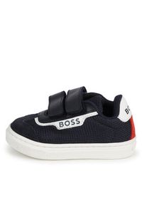 BOSS - Boss Sneakersy J50874 M Granatowy. Kolor: niebieski #3