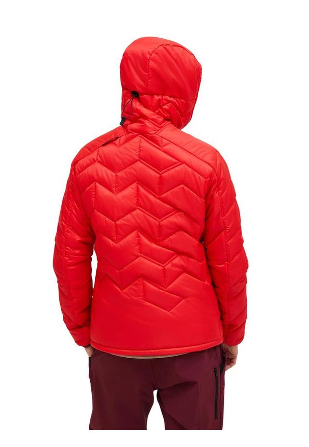 Kurtka Peak Performance damska Elevate Liner Hood Jacket czerwona - M. Kolor: czerwony