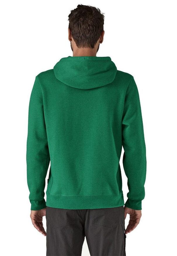 Patagonia - Bluza z kapturem męska P-6 Logo Uprisal Hoody. Typ kołnierza: kaptur. Kolor: zielony