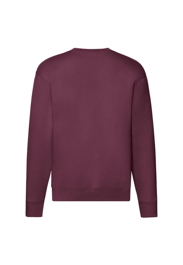 FRUIT OF THE LOOM - Męska Bluza Rozpinana Premium. Kolor: czerwony, wielokolorowy, brązowy