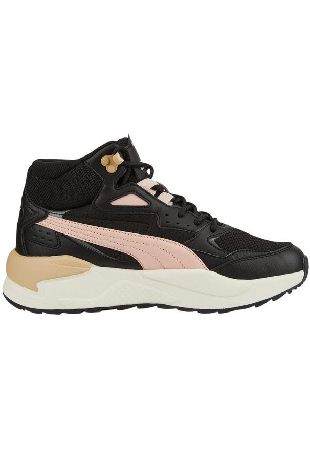 Buty sportowe damskie Puma X-Ray Speed Mid WTR. Wysokość cholewki: za kostkę. Zapięcie: sznurówki. Kolor: czarny. Materiał: guma, materiał, syntetyk. Szerokość cholewki: normalna. Sport: turystyka piesza