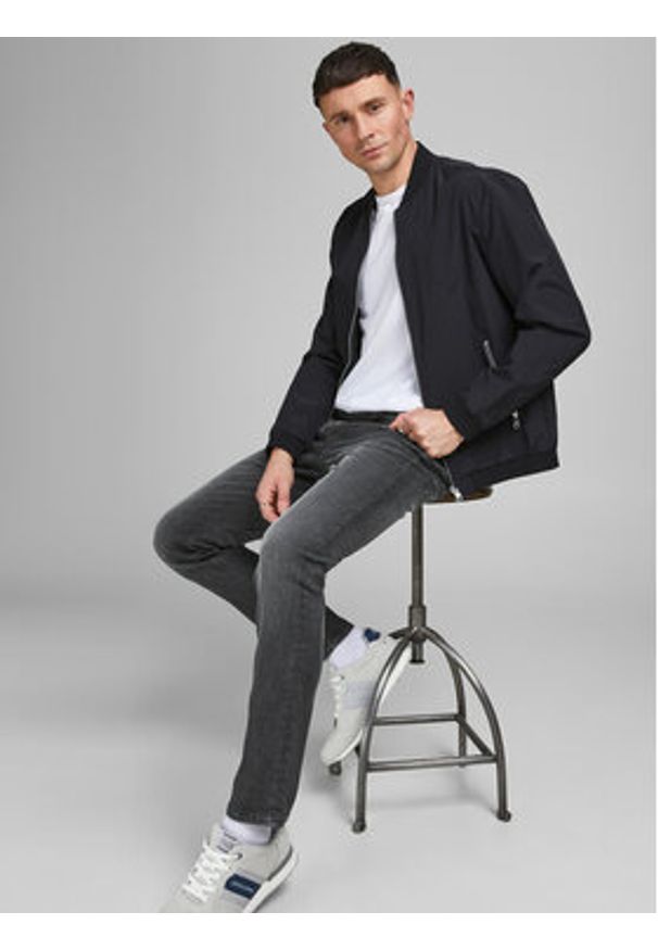 Jack & Jones - Jack&Jones Jeansy Tim 12181054 Szary Slim Fit. Kolor: szary