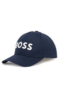 Czapka z daszkiem BOSS. Kolor: niebieski
