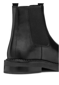 Geox Sztyblety D Serilda D56WYC 00043 C9999 Czarny. Kolor: czarny. Materiał: skóra