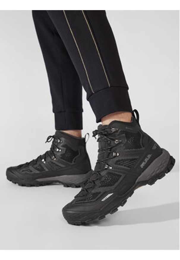 Mammut Trekkingi Ducan High Gtx GORE-TEX 3030-03471-0052-1080 Czarny. Kolor: czarny. Materiał: materiał. Technologia: Gore-Tex. Sport: turystyka piesza