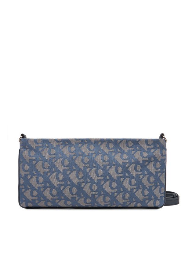 Calvin Klein Jeans Torebka Ckj Monogram Mini Bag LV04K3183G Niebieski. Kolor: niebieski