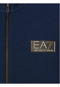 EA7 Emporio Armani Bluza 6RPM40 PJG1Z 1554 Granatowy Regular Fit. Kolor: niebieski. Materiał: syntetyk #7