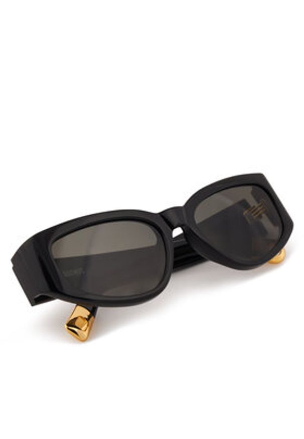 JACQUEMUS Okulary przeciwsłoneczne JAC5C1SUN Czarny. Kolor: czarny