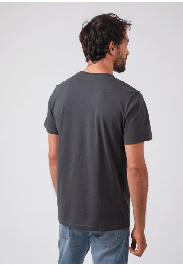 Lee - LEE HERITAGE TEE MĘSKI T-SHIRT REGULAR FIT WASHED BLACK L62PFEON 112114779