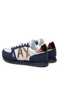 Armani Exchange Sneakersy XDX031 XV137 U286 Granatowy. Kolor: niebieski. Materiał: materiał #6