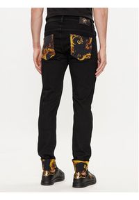 Versace Jeans Couture Jeansy 76GAB5DM Czarny Slim Fit. Kolor: czarny