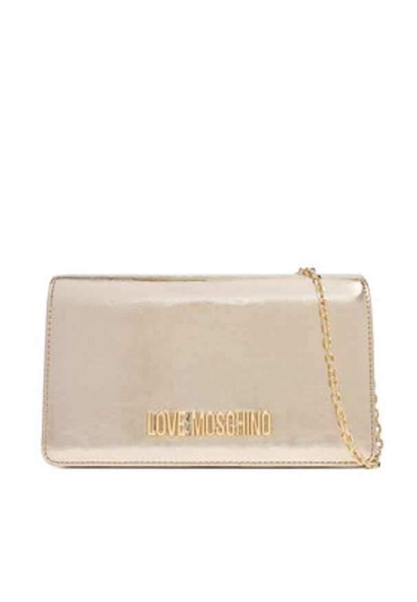 Love Moschino - LOVE MOSCHINO Torebka JC4345PP0OKQ0900 Złoty. Kolor: złoty. Materiał: skórzane