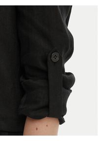 Marella Marynarka Papiro 2615041042 Czarny Regular Fit. Kolor: czarny. Materiał: len #5