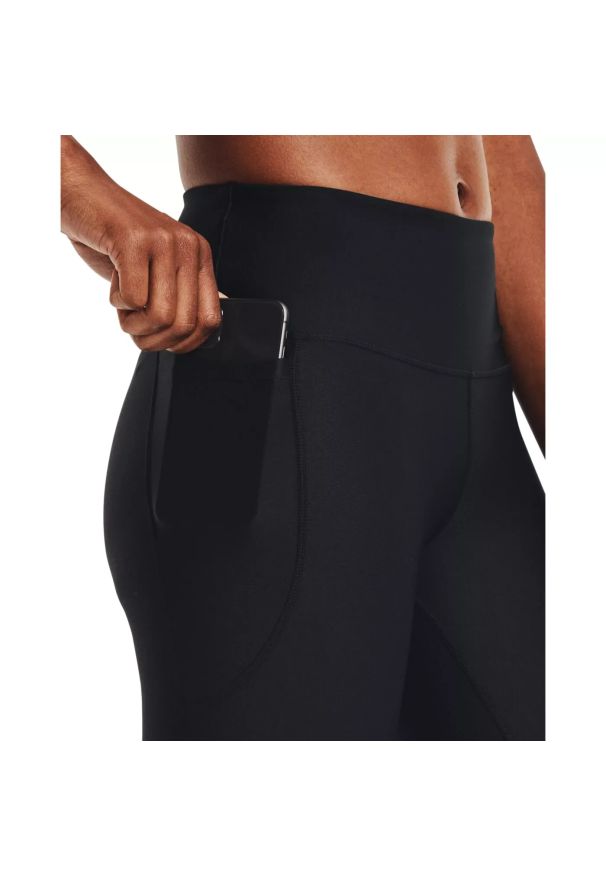 Legginsy Under Armour HG Armour HiRise Leg NS (1365336-001). Kolor: czarny. Materiał: materiał, poliester. Wzór: kolorowy. Sport: fitness