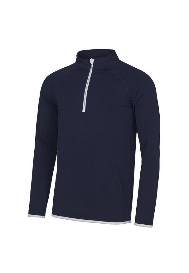 JUST COOL - Męska Bluza Rozpinana Na Zamek Błyskawiczny. Kolor: biały, wielokolorowy, niebieski