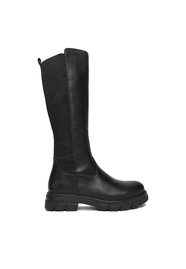 Kozaki Rieker. Kolor: czarny