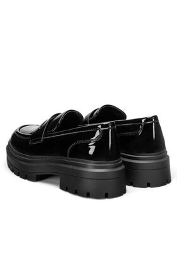 Jenny Fairy Loafersy HY58682-8A Czarny. Kolor: czarny. Materiał: skóra
