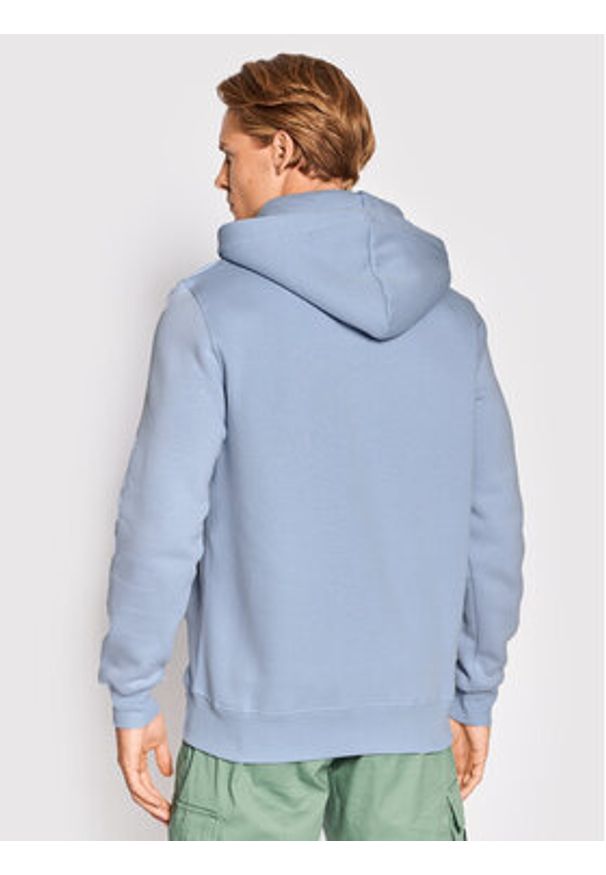 Alpha Industries Bluza Basic 178312 Błękitny Regular Fit. Kolor: niebieski. Materiał: bawełna