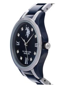 U.S. Polo Assn. Zegarek Selena USP8380BL Granatowy. Kolor: niebieski