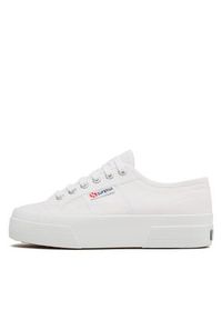 Superga Tenisówki 2740 Platform S21384W Biały. Kolor: biały. Materiał: materiał. Obcas: na platformie #3