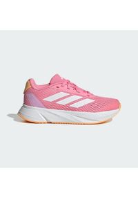 Adidas - Buty Duramo SL Kids. Kolor: wielokolorowy, biały, pomarańczowy, żółty, różowy. Materiał: materiał