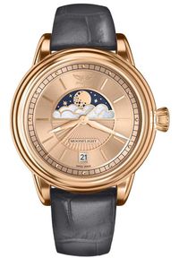 AVIATOR - Zegarek damski Aviator V.1.33.2.260.4GM szary. Kolor: szary #1