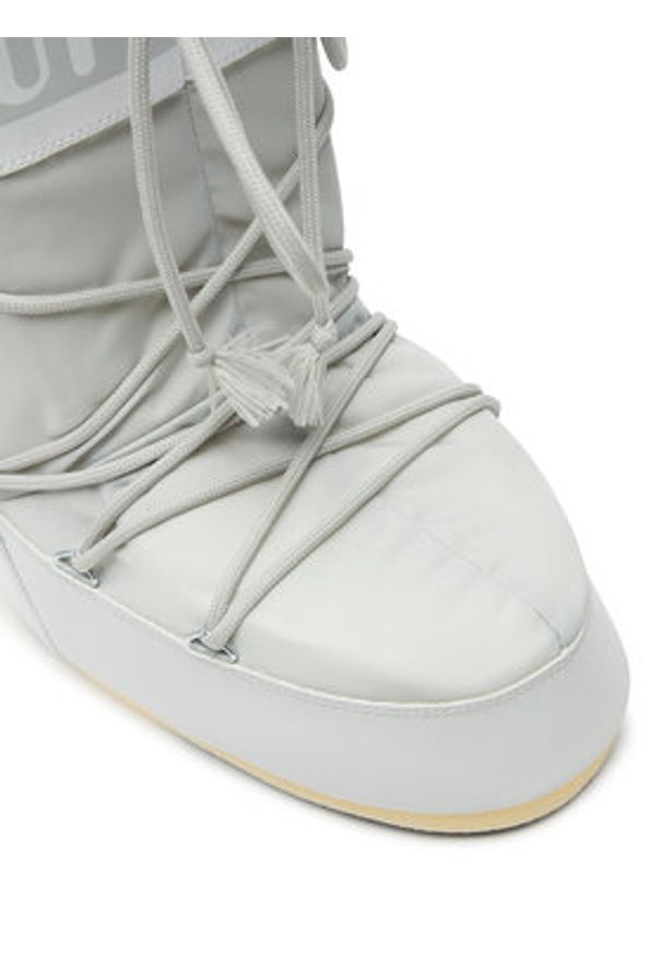 Moon Boot Śniegowce 80D1400440 Szary. Kolor: szary. Materiał: skóra