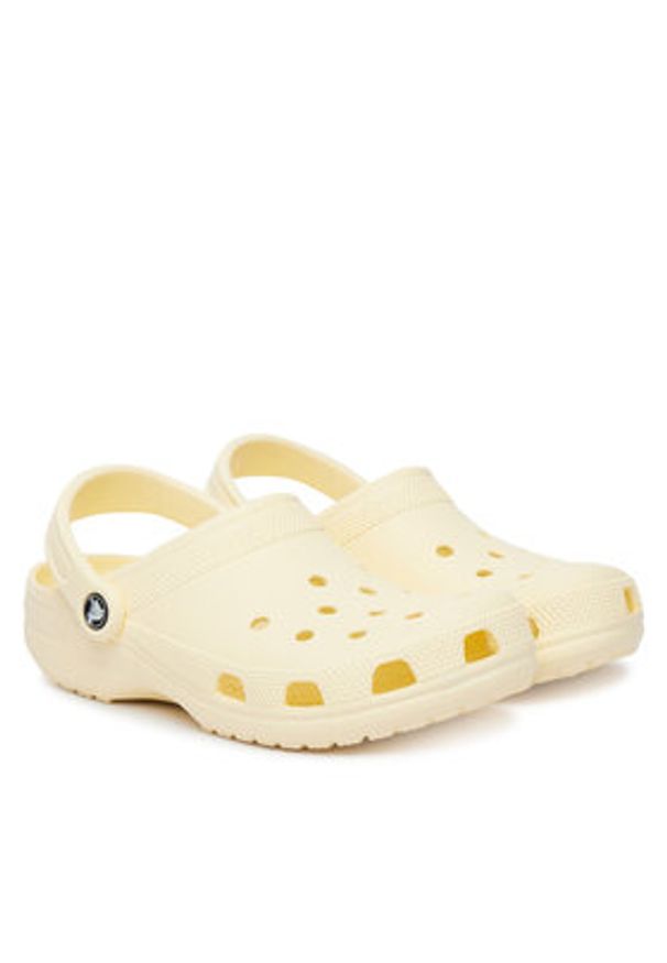 Crocs Klapki Classic 10001 Żółty. Kolor: żółty
