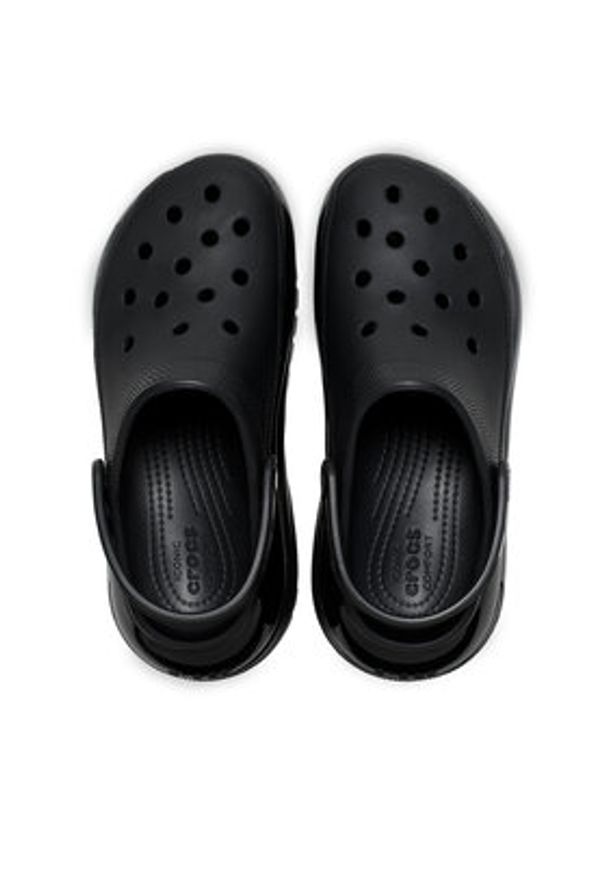 Crocs Klapki Classic Mega Crush Clog 207988 Czarny. Kolor: czarny