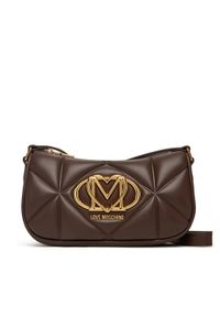 Love Moschino - LOVE MOSCHINO Torebka JC4083PP0NLC0313 Brązowy. Kolor: brązowy. Materiał: skórzane