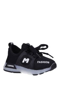 Casu - Czarne buty sportowe sznurowane casu 332. Kolor: czarny